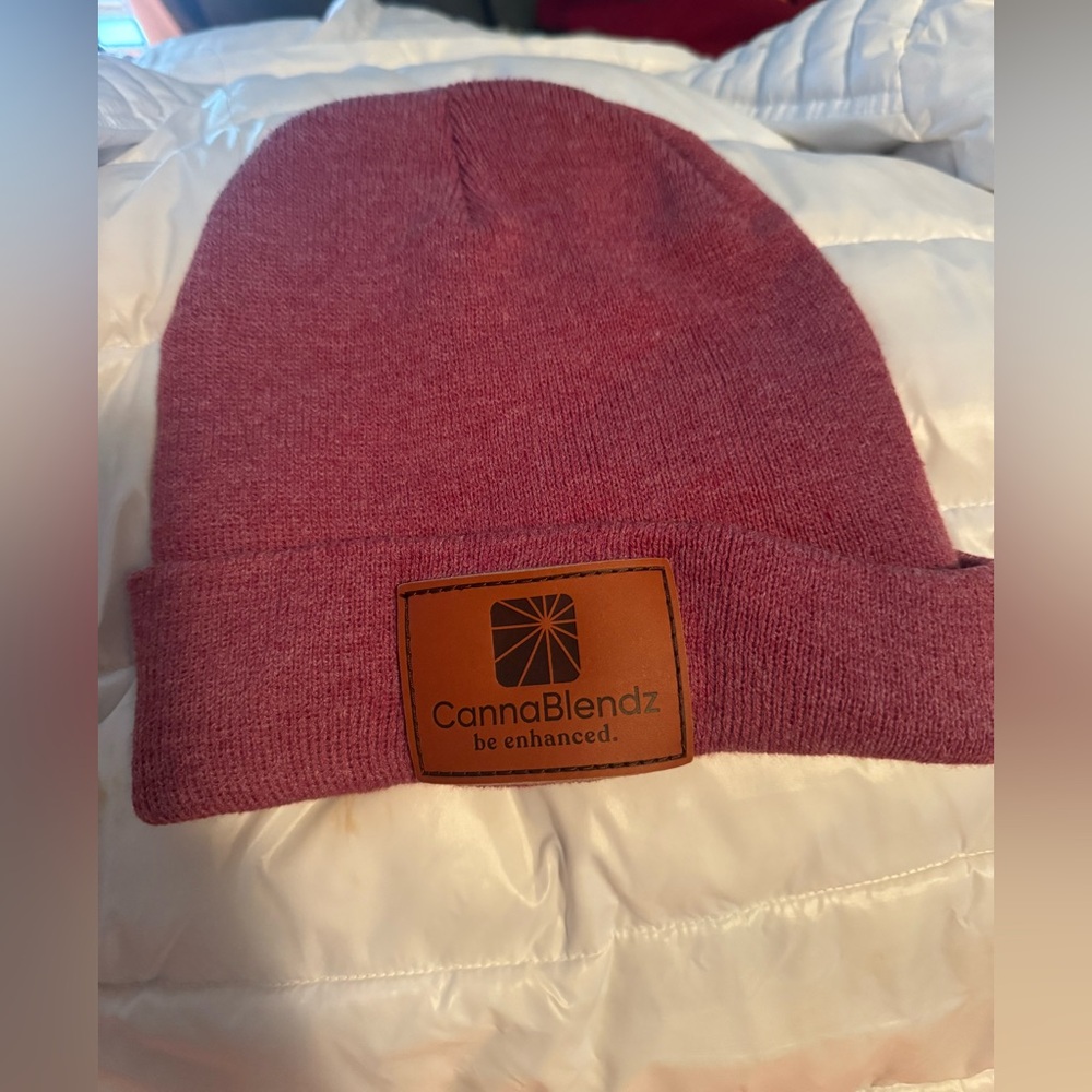 Unisex  Rose Knit Beanie